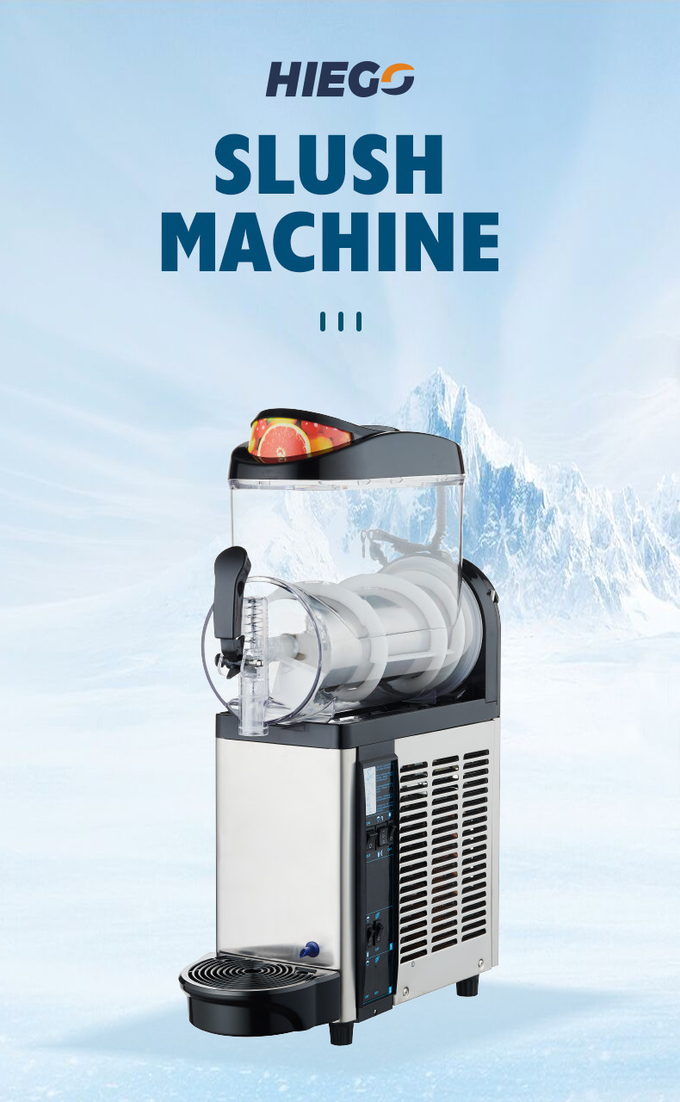 12-litrowa komercyjna maszyna do produkcji mrożonych napojów Ice Slushie Making Machine 0