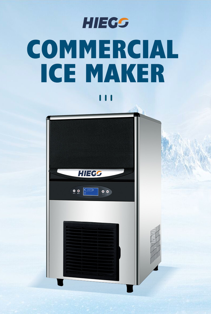 Maszyna do produkcji kostek lodu 30kg / 24H W pełni automatyczna maszyna do lodu 2