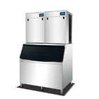 1000kg Commercial Nugget Ice Machine Chłodzenie powietrzem 22mm Automatyczna kostkarka do czystego lodu