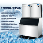 Komercyjna maszyna do produkcji lodu o dużej pojemności 1000 kg / 24h, kostkarka do lodu, maszyna do lodu blokowego