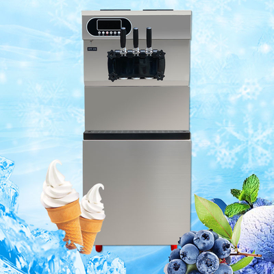 Komercyjny mikser do lodów 25-28l jogurt miękki maszyna do lodów stojący na podłodze