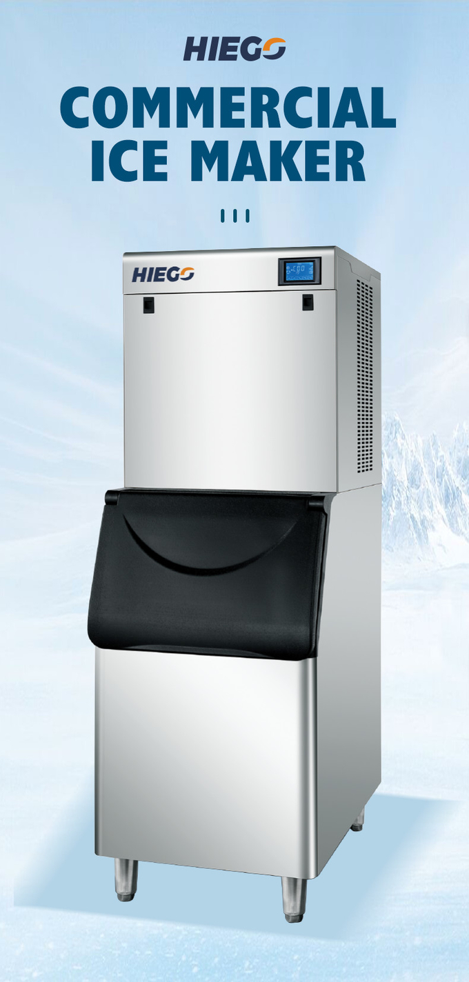 500 kg Maszyna do produkcji lodu Energooszczędna komercyjna maszyna do lodu 0