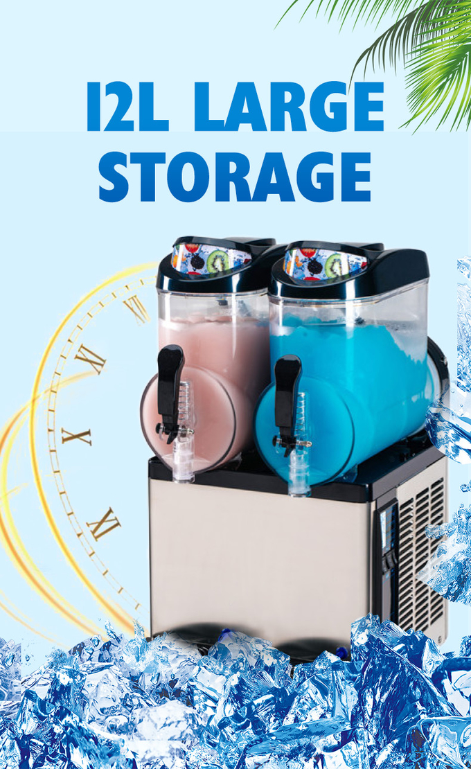 500w Slushy Machines 24-litrowy automat dozujący zimne napoje Slush 0