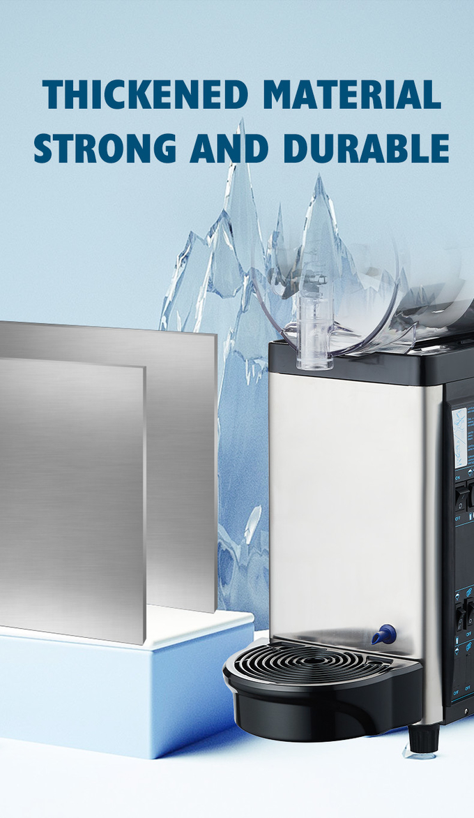 500w Slushy Machines 24-litrowy automat dozujący zimne napoje Slush 2